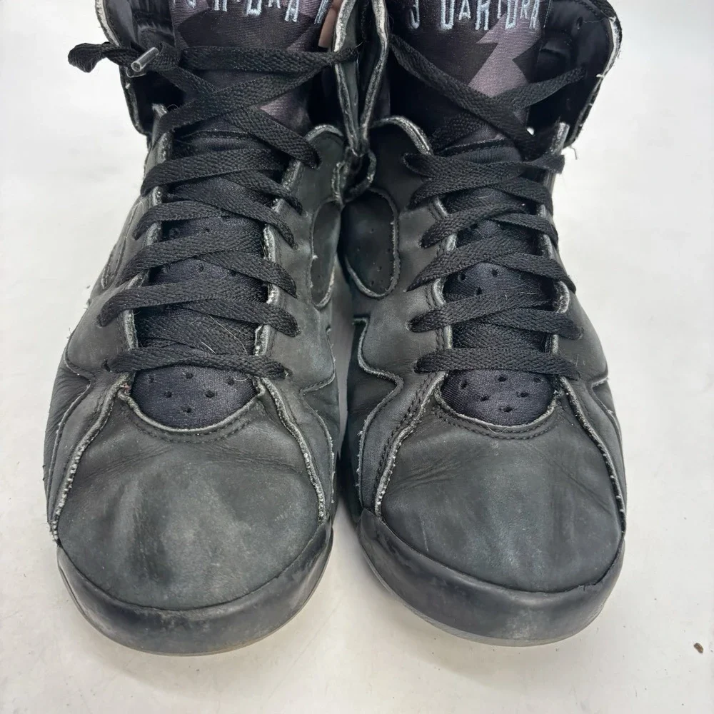Nike Air Jordan 7 Retro Chambray Shoes Mens 8.5 Casual Black CU9307-004
